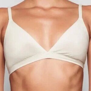 SKIMS Cotton Jersey Triangle Bralette